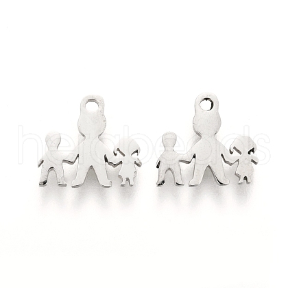 Tarnish Resistant 304 Stainless Steel Charms STAS-I151-38P-1