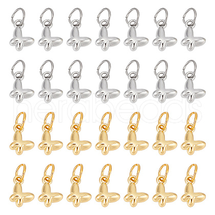 ARRICRAFT 28Pcs 2 Colors Alloy Charms FIND-AR0003-87-1