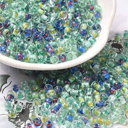 Transparent Glass Round Seed Beads X1-SEED-B001-05A-09-1