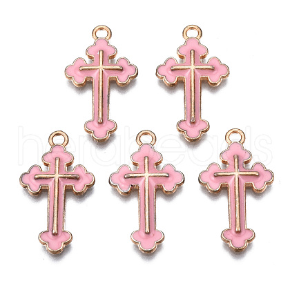 Alloy Enamel Pendants ENAM-S121-059I-1