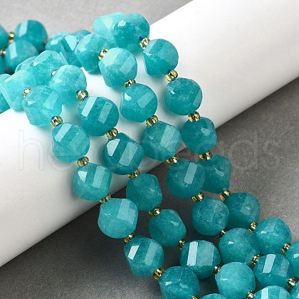 Natural Quartz Dyed Beads Strands G-U023-A02-17-1