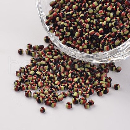 12/0 Opaque Colours Seep Glass Beads SEED-M008-C35-1