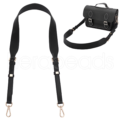 PU Imitation Leather Adjustable Bag Straps FIND-WH0417-85-1