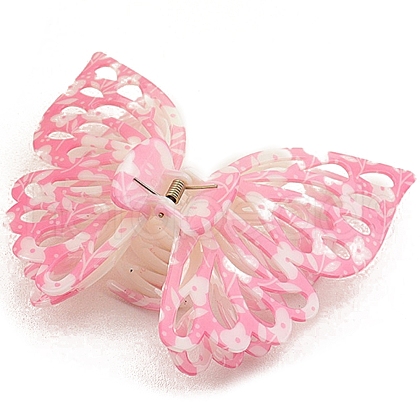 Plastic Claw Hair Clips PW-WGA15D5-01-1