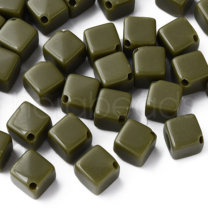 Opaque Acrylic Beads MACR-S373-135-A11-1