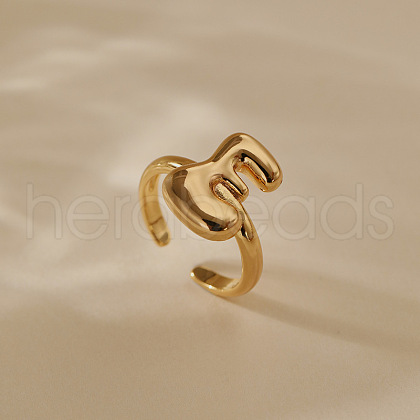 Brass Cuff Rings for Women FS-WG541EE-05-1
