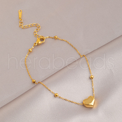Stainless Steel Charms Anklets WG148E2-04-1