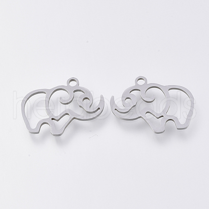 Tarnish Resistant 201 Stainless Steel Charms STAS-S110-034P-1