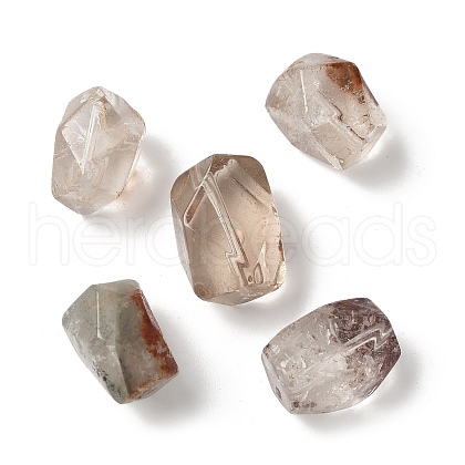 Natural Red Lodolite Quartz Beads G-D307-A08-1