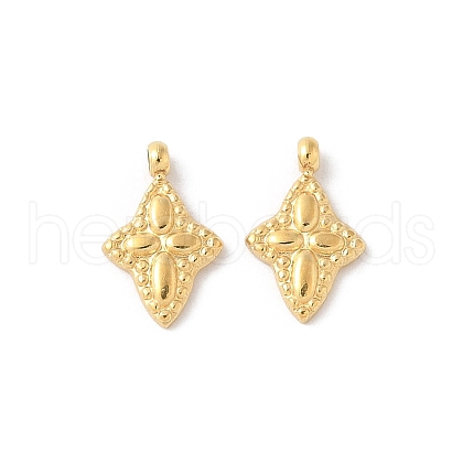 304 Stainless Steel Star Charms STAS-L022-510G-1