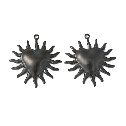 Ion Plating(IP) 304 Stainless Steel Pendants STAS-H223-15B-02-1