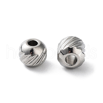 Non-Tarnish 303 Stainless Steel Beads STAS-Q302-03H-P-1