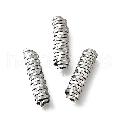 304 Stainless Steel Beads STAS-M119-02P-1