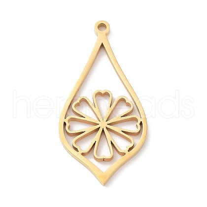 304 Stainless Steel Pendants STAS-G319-01C-1