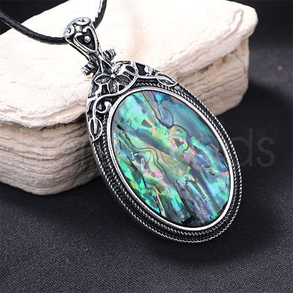 Wax Cord Necklaces FS-WGB009D-01-1