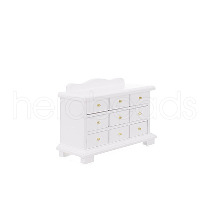 Wood 9 Draw Sideboard Mini Model PW-WG796C6-01-1