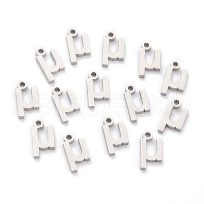 304 Stainless Steel Pendants STAS-F267-10M-P-1