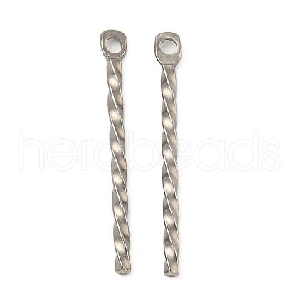 Non-Tarnish Ion Plating(IP) 304 Stainless Steel Pendants STAS-Q323-03C-P-1