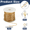 Unicraftale 316L Surgical Stainless Steel Chains DIY-UN0006-35A-3