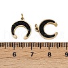 304 Stainless Steel Rhinestone Pendants STAS-L290-44G-3