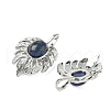 Dyed Natural Lapis Lazuli Pendants G-L623-04P-07-2