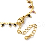 Brass Cable Chain Necklace Making KK-K337-12G-09-3