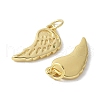 Brass Pendants KK-S518-14G-2