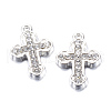 Alloy Rhinestone Pendants X-ALRI-S165-05P-1