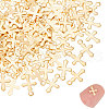 Unicraftale 100Pcs 304 Stainless Steel Tiny Cross Charms FIND-UN0004-03-1