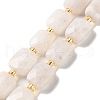 Natural Rainbow Moonstone Beads Strands G-H061-A12-01-2