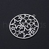 201 Stainless Steel Filigree Charms STAS-T049-T692-1-2