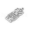 304 Stainless Steel Pendants STAS-U041-03B-P-2