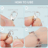 SOFPLATE 400Pcs Zinc Alloy Lobster Claw Clasps FIND-SP0001-33P-6