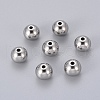 201 Stainless Steel Beads X-STAS-E021-10mm-1