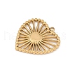 304 Stainless Steel Pendants X-STAS-S175-43F-G-2