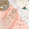 HOBBIESAY 200Pcs 20 Styles Tibetan Style Alloy Tube & Column Beads FIND-HY0003-53-3