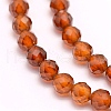 Natural Garnet Beads Strands G-F509-13-4mm-01-3