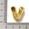 Brass with Cubic Zirconia Pendant KK-Q818-02V-G-3