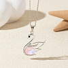 Alloy Crystal Rhinestone Pendant Necklaces FS-WG6A3E6-08-1