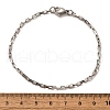 Tarnish Resistant 316 Surgical Stainless Steel Box Chain Bracelets X-BJEW-JB01865-4