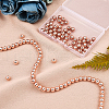 OLYCRAFT 2 Strand Electroplate Non-magnetic Synthetic Hematite Beads Strands G-OC0002-23A-5