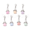 Angel Acrylic & ABS Plastic Imitation Pearl Pendant Decorations HJEW-JM03298-02-2