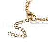 Brass Cable Chain Multi-strand Bracelets BJEW-TA00647-4