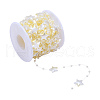 Handmade ABS Plastic Beaded Chains X-CHC-CJC0001-08A-5
