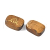 4Pcs 4 Styles Natural Tiger Eye Display Decorations G-F786-02D-06-2