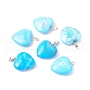 Natural Turquoise Pendants G-G956-B48-FF-1