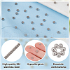 HOBBIESAY 304 Stainless Steel Spacer Beads STAS-HY0001-48P-5