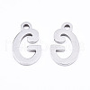 Non-Tarnish 201 Stainless Steel Charms X-STAS-T044-217P-G-2