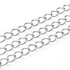 Tarnish Resistant 304 Stainless Steel Curb Chains CHS-S007-001P-2