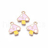 Autumn Theme Alloy Enamel Charms ENAM-S115-143C-1